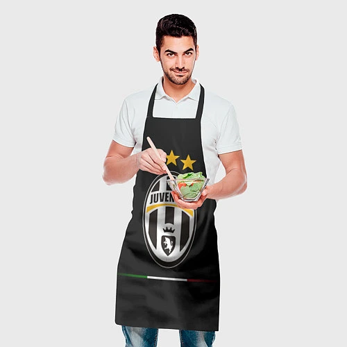 Фартук Juventus: 3 stars / 3D-принт – фото 2