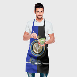 Фартук кулинарный Интер ФК - Милан, цвет: 3D-принт — фото 2