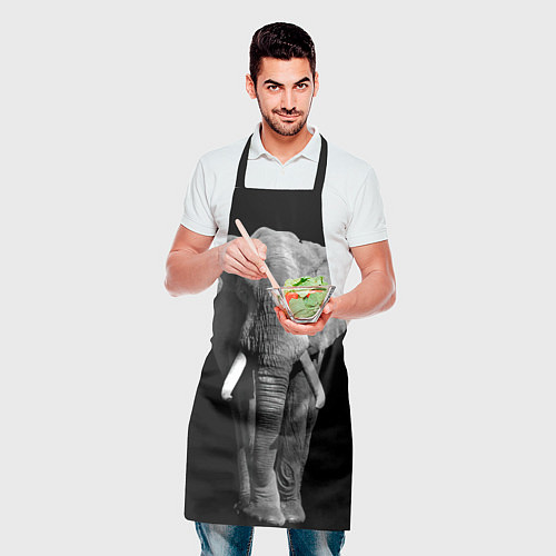 Фартук Старый слон / 3D-принт – фото 2