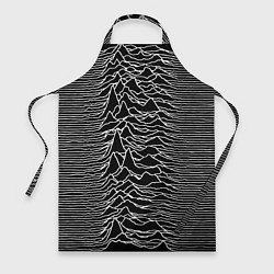 Фартук кулинарный Joy Division: Unknown Pleasures, цвет: 3D-принт