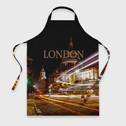 Фартук кулинарный Улицы Лондона, цвет: 3D-принт