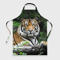 Фартук кулинарный Тигр в джунглях, цвет: 3D-принт
