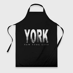 Фартук кулинарный New York City, цвет: 3D-принт