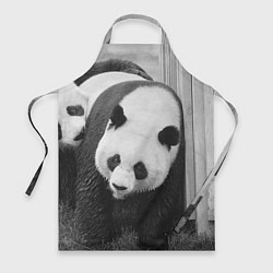 Фартук кулинарный Большая панда, цвет: 3D-принт