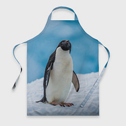 Фартук кулинарный Пингвин на айсберге, цвет: 3D-принт