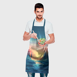 Фартук кулинарный Лес, цвет: 3D-принт — фото 2