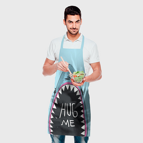 Фартук Shark: Hug me / 3D-принт – фото 2