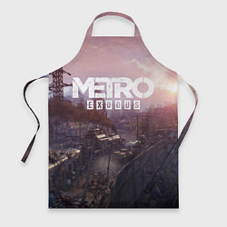 Фартук кулинарный Metro Exodus, цвет: 3D-принт