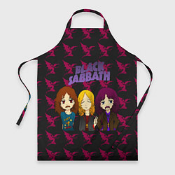 Фартук кулинарный Группа Black Sabbath, цвет: 3D-принт