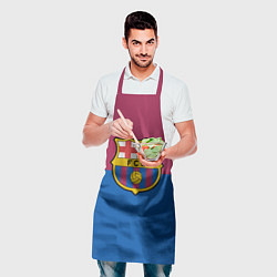 Фартук кулинарный Barcelona FC: Duo Color, цвет: 3D-принт — фото 2