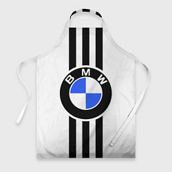 Фартук кулинарный BMW: Black Strips, цвет: 3D-принт