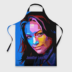 Фартук кулинарный Jennifer Lopez Art, цвет: 3D-принт