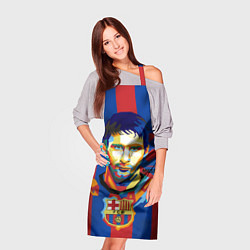 Фартук кулинарный Lionel Messi, цвет: 3D-принт — фото 2