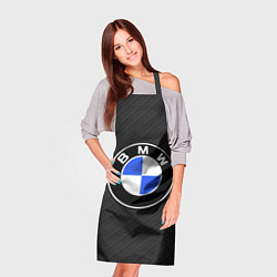 Фартук кулинарный BMW CARBON БМВ КАРБОН, цвет: 3D-принт — фото 2
