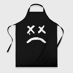 Фартук кулинарный Lil Peep: RIP Smile, цвет: 3D-принт