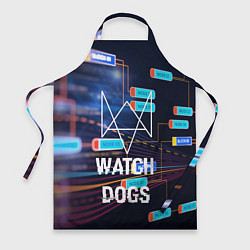 Фартук кулинарный Watch Dogs, цвет: 3D-принт