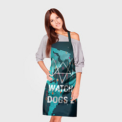Фартук кулинарный Watch Dogs 2: Network Hack, цвет: 3D-принт — фото 2