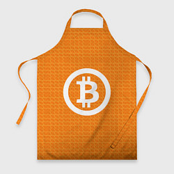 Фартук кулинарный Bitcoin, цвет: 3D-принт
