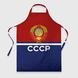Фартук кулинарный СССР: Спортсмен, цвет: 3D-принт
