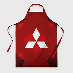 Фартук кулинарный Mitsubishi: Red Light, цвет: 3D-принт