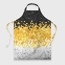 Фартук кулинарный Имперский флаг пикселами, цвет: 3D-принт