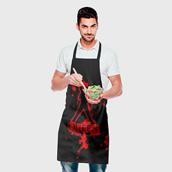Фартук кулинарный Queen: Blood Style, цвет: 3D-принт — фото 2