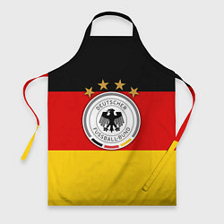Фартук кулинарный Немецкий футбол, цвет: 3D-принт