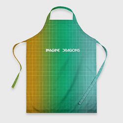 Фартук кулинарный Imagine Dragons: Evolve Grid, цвет: 3D-принт