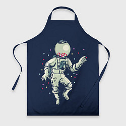 Фартук кулинарный Космонавт и конфеты, цвет: 3D-принт