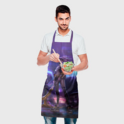 Фартук кулинарный Akali KDA, цвет: 3D-принт — фото 2