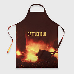 Фартук кулинарный Battlefield War, цвет: 3D-принт
