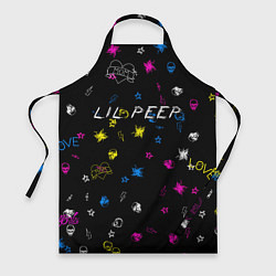 Фартук кулинарный Lil Peep: Legend, цвет: 3D-принт