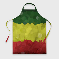 Фартук кулинарный Эфиопия, цвет: 3D-принт