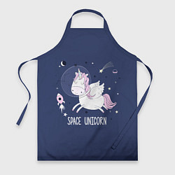 Фартук кулинарный Space unicorn, цвет: 3D-принт