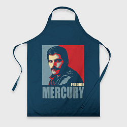 Фартук кулинарный Queen: Freddie Mercury, цвет: 3D-принт