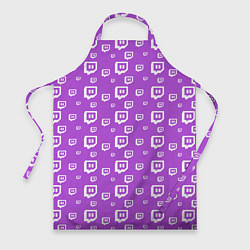 Фартук Twitch: Violet Pattern