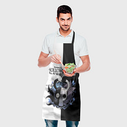 Фартук кулинарный Hollow Knight Black & White, цвет: 3D-принт — фото 2