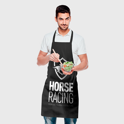 Фартук Horse racing / 3D-принт – фото 2