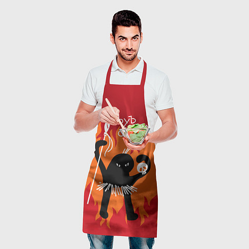Фартук Ъуъ съука - людоед индеец / 3D-принт – фото 2