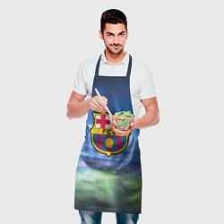 Фартук кулинарный FC Barcelona, цвет: 3D-принт — фото 2