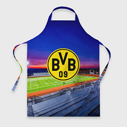 Фартук кулинарный FC Borussia, цвет: 3D-принт