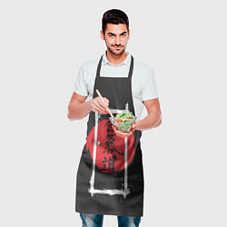 Фартук кулинарный Айкидо, цвет: 3D-принт — фото 2