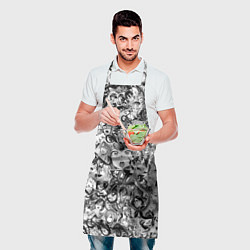 Фартук кулинарный Ахегао с щупальцами, цвет: 3D-принт — фото 2
