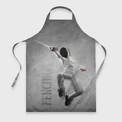 Фартук кулинарный Fencing, цвет: 3D-принт