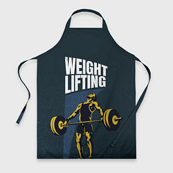 Фартук кулинарный Wheight lifting, цвет: 3D-принт