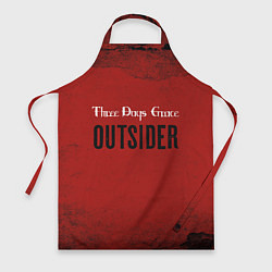 Фартук кулинарный Three days grace Outsider, цвет: 3D-принт