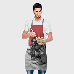 Фартук кулинарный Защитник Отечества, цвет: 3D-принт — фото 2