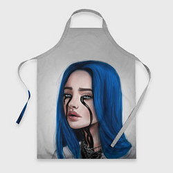 Фартук кулинарный BILLIE EILISH, цвет: 3D-принт