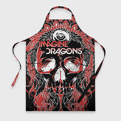 Фартук кулинарный Imagine Dragons, цвет: 3D-принт