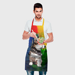 Фартук кулинарный Корги, цвет: 3D-принт — фото 2